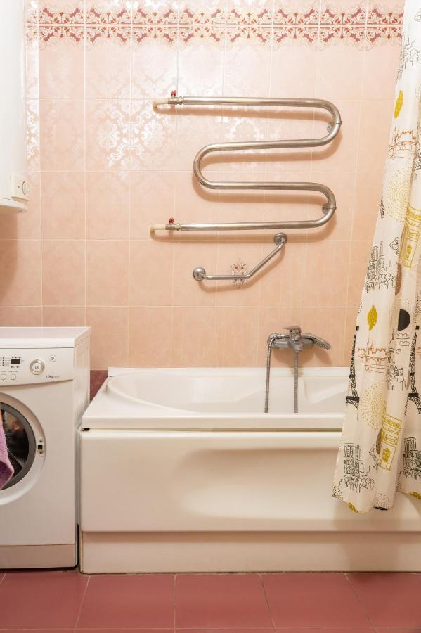 Apartment Triokhsviatytelskaya Street 3 Kiev Buitenkant foto